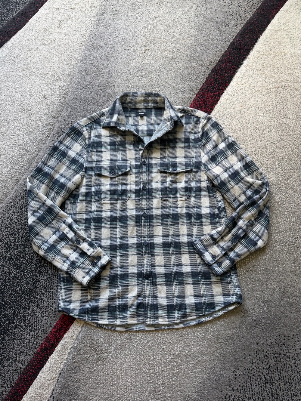 Express Men’s Plaid Flannel Shirt